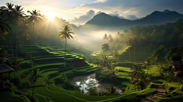 Breathtaking Bali Nature Free Stock Photo