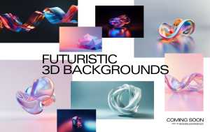 picjumbo BLOG: Teaser: Futuristic 3D Backgrounds