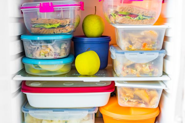 Healthy Food in Fridge Free Photo