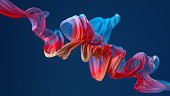 colorful wavy object