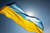National flag of Ukraine