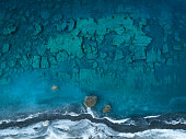 Aerial View On Amazing Beach