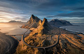 Stokksnes mountain, Iceland.