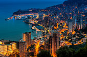 Monaco (Monte Carlo) Aerial View