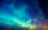 Aurora Borealis Background