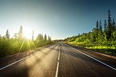 road in mountains