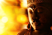 bronze buddha statue