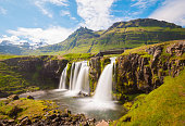 Kirkjufellsfoss Waterfall in Iceland