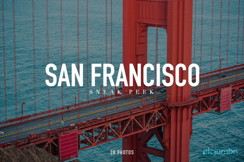 San Francisco Sneak Peek Stock Photo Collection